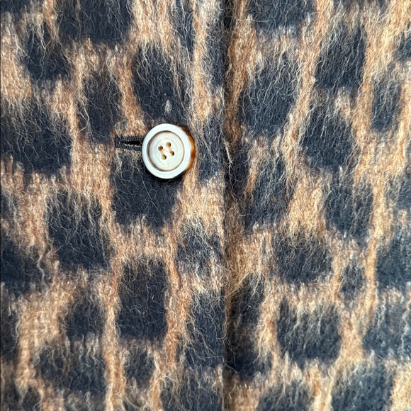 MaxMara Animal Print coat - Brown and Black - Picture 9 of 10